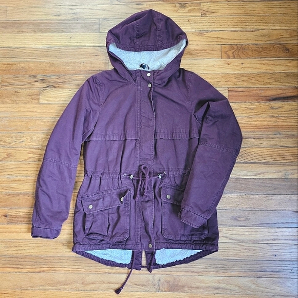 H&M Burgundy Winter Jacket